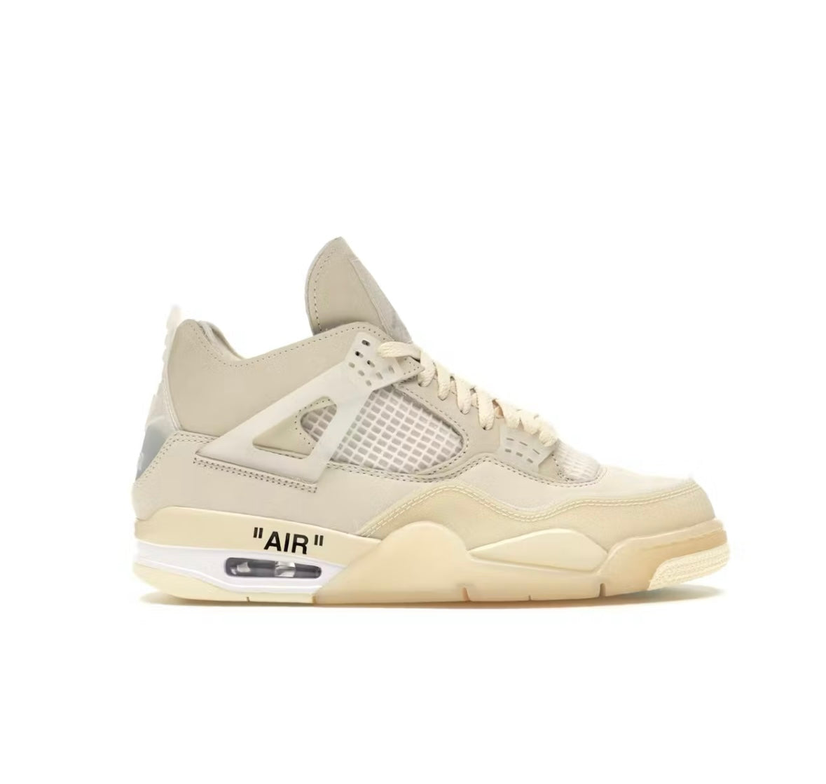 Jordan 4 "Off-White Sail" Brand New